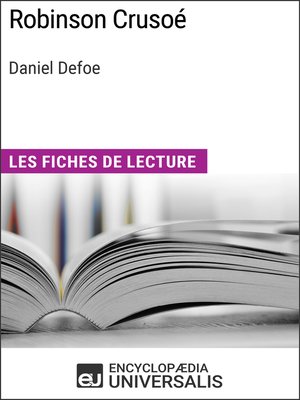 cover image of Robinson Crusoé de Daniel Defoe